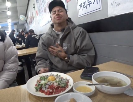 你的林皇，生食之王！林加德在韓國嘗試吃活章魚